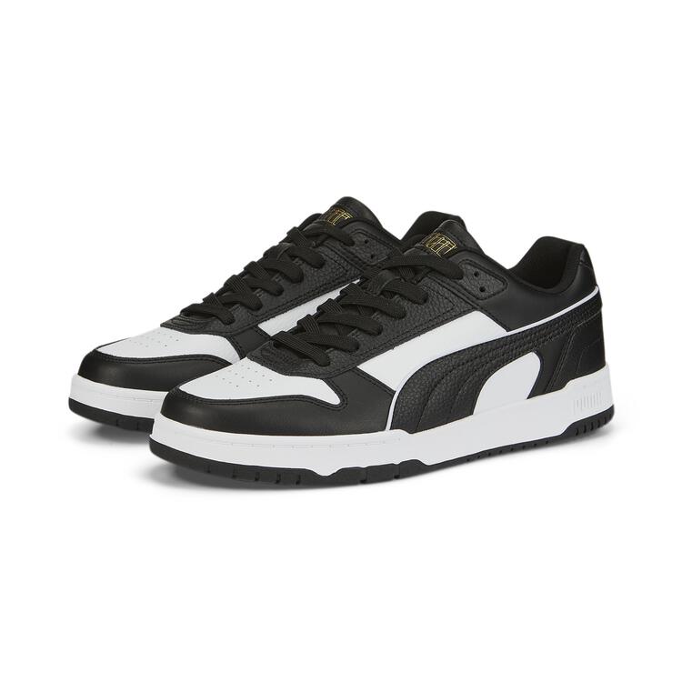 puma rbd game low 386373 puma black puma white puma team gold gr 37