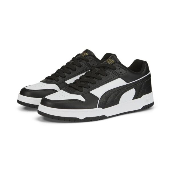 puma rbd game low 386373 puma black puma white puma team gold gr 44