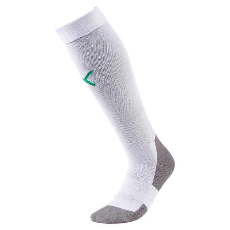 puma team liga socks core 703441 puma white pepper green gr 2