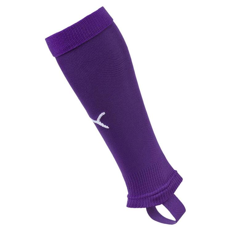 puma team liga stirrup socks core 703439 prism violet puma white gr 1