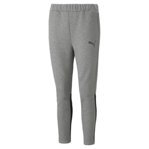 puma teamcup casuals pants wmn 658421 medium gray heather gr l