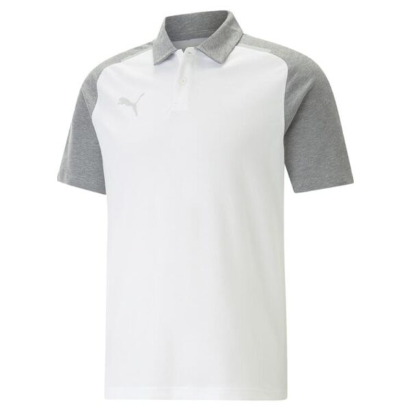 puma teamcup casuals polo 657991 puma white gr l