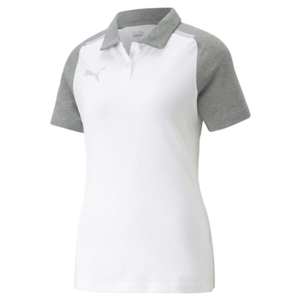 puma teamcup casuals polo wmn 658422 puma white gr s