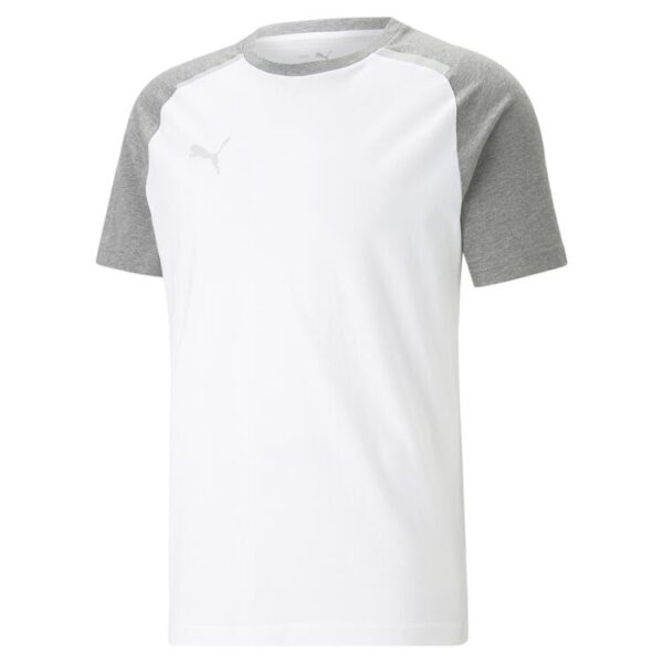 puma teamcup casuals tee 657992 puma white gr