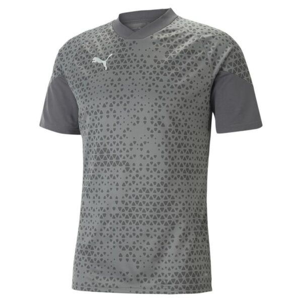 puma teamcup training jersey 657984 flat medium gray gr