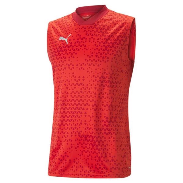 puma teamcup training jersey sl 657985 puma red gr