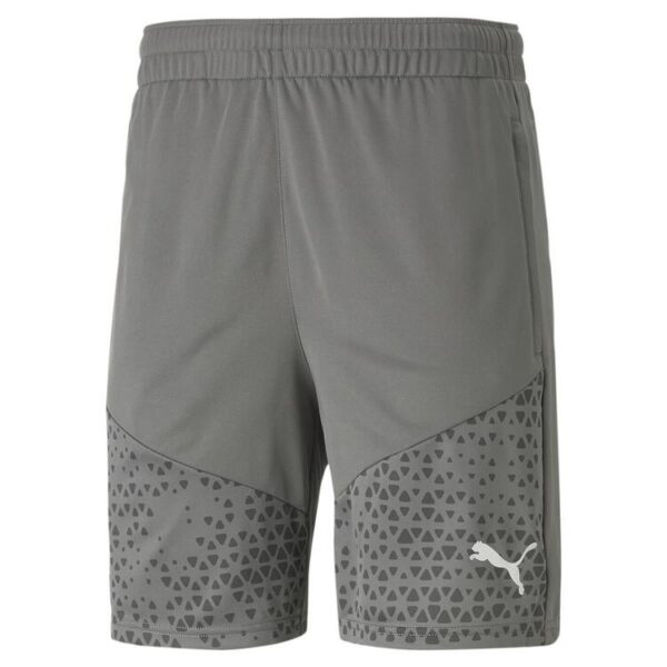 puma teamcup training shorts 657993 flat medium gray gr