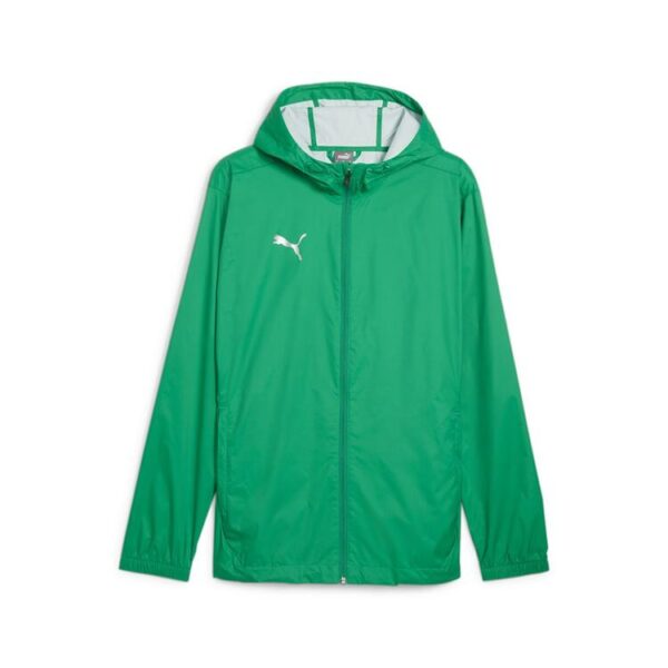 puma teamfinal allweather jkt 658599 sport green puma silver gr l