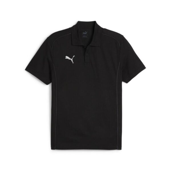 puma teamfinal casuals polo 658535 puma black puma silver gr m