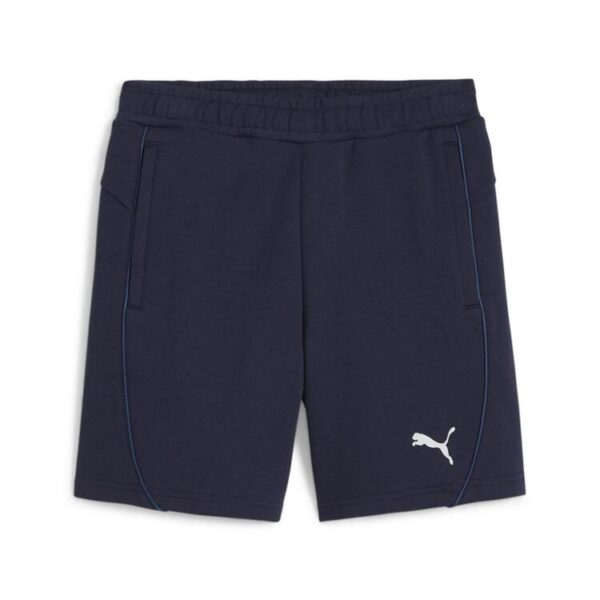 puma teamfinal casuals shorts jr 658539 puma navy puma silver gr 116