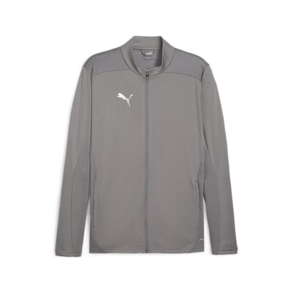 puma teamfinal training jacket 658554 cast iron puma silver gr