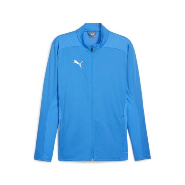 puma teamfinal training jacket 658554 ignite blue puma silver gr m