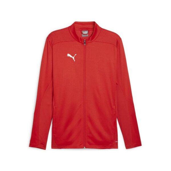 puma teamfinal training jacket 658554 puma red puma silver gr l