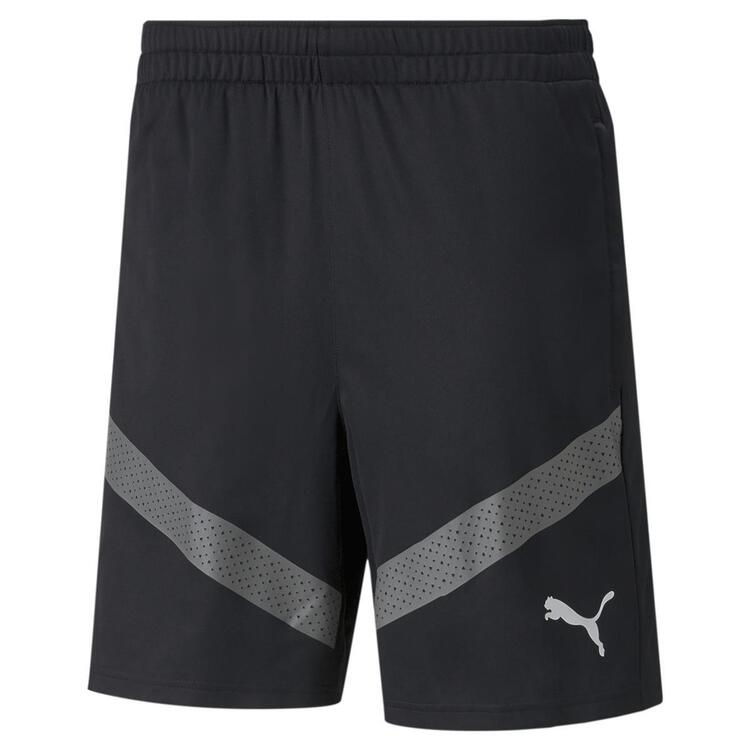 puma teamfinal training shorts herren 657553 puma black smoked pearl l