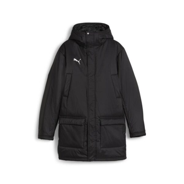 puma teamfinal winter jacket 658569 puma black puma silver gr s