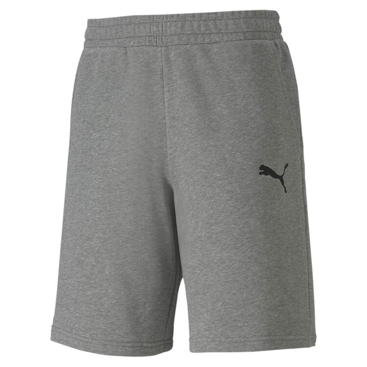 puma teamgoal 23 casuals shorts medium gray heather 656581 33 gr l