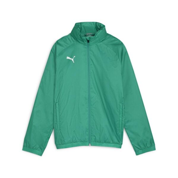 puma teamgoal allwetterjacke kinder 659045 sport green puma white gr 116