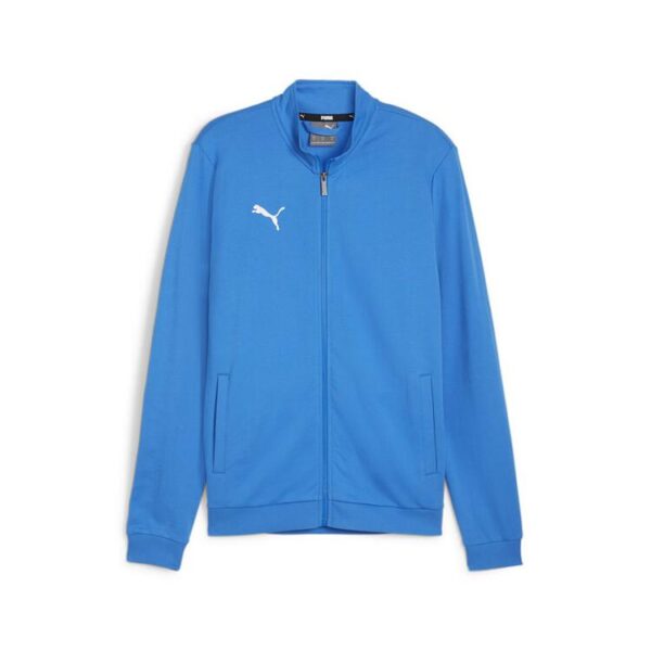 puma teamgoal casual tracktop 658776 ignite blue puma white gr l