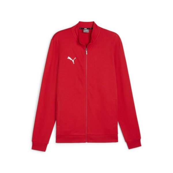 puma teamgoal casual tracktop 658776 puma red puma white gr m