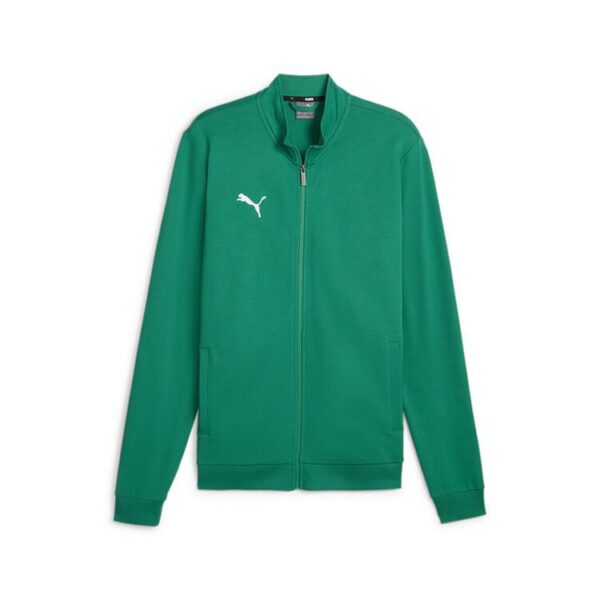 puma teamgoal casual tracktop 658776 sport green puma white gr l