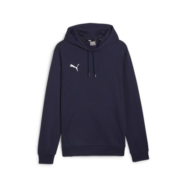 puma teamgoal casuals hoody 658618 puma navy puma white gr l