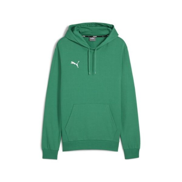 puma teamgoal casuals hoody 658618 sport green puma white gr l