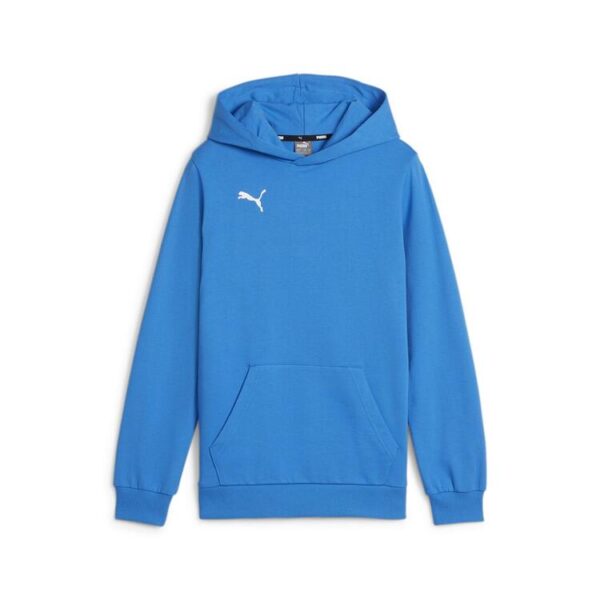 puma teamgoal casuals hoody jr 658619 ignite blue puma white gr 116