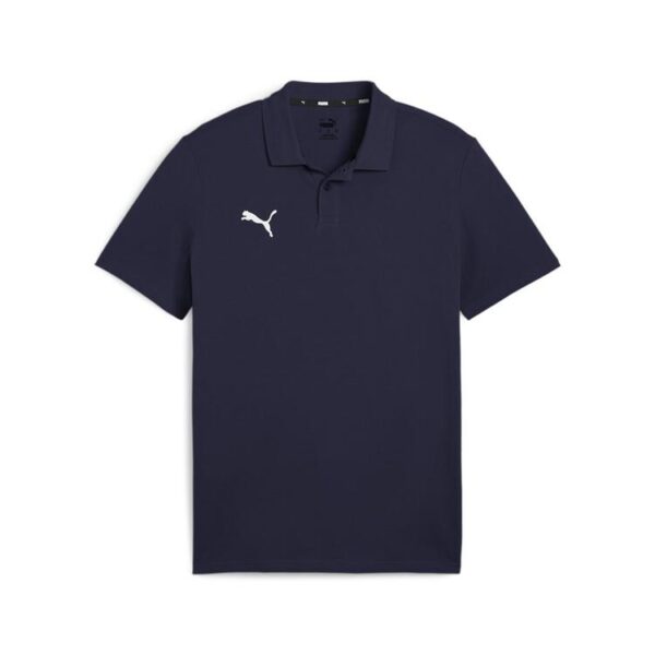 puma teamgoal casuals polo 658605 puma navy puma white gr l