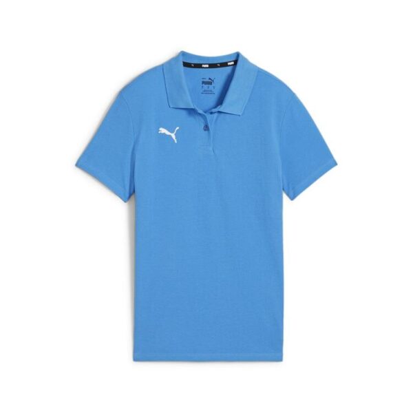 puma teamgoal casuals polo wmn 658607 ignite blue puma white gr l