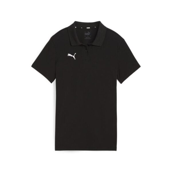 puma teamgoal casuals polo wmn 658607 puma black puma white gr l