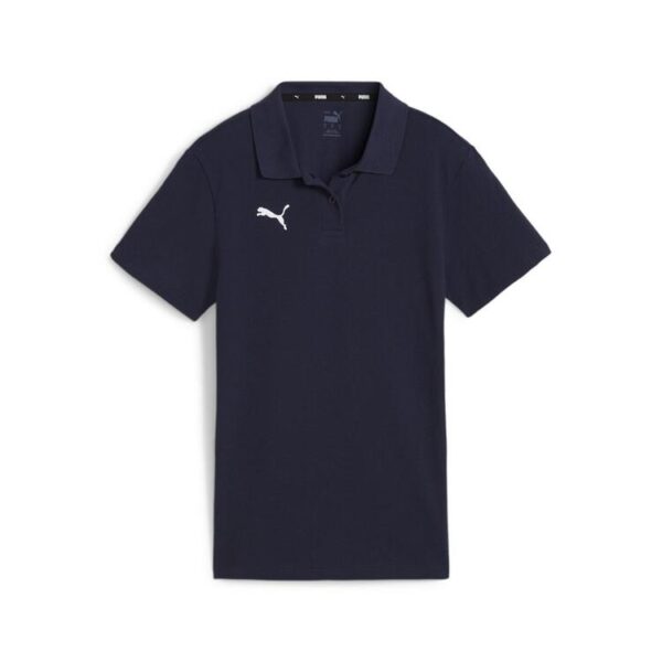 puma teamgoal casuals polo wmn 658607 puma navy puma white gr