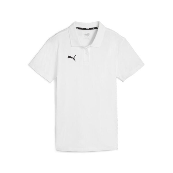 puma teamgoal casuals polo wmn 658607 puma white puma black gr l