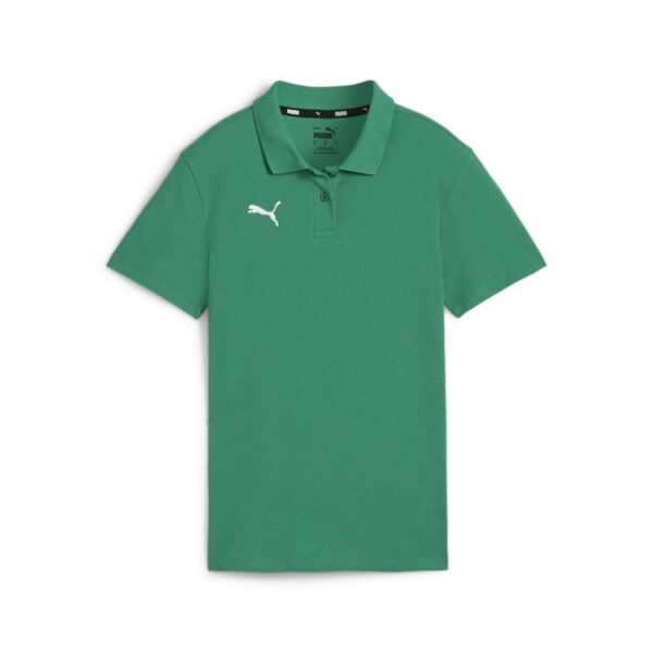 puma teamgoal casuals polo wmn 658607 sport green puma white gr l