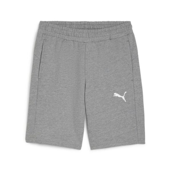 puma teamgoal casuals shorts 658608 medium gray heather puma white gr