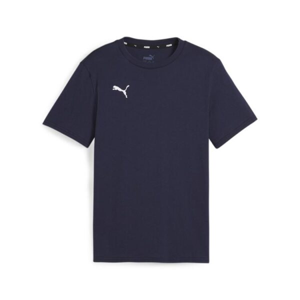 puma teamgoal casuals tee jr 658616 puma navy puma white gr 116