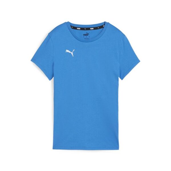 puma teamgoal casuals tee wmn 658617 ignite blue puma white gr m