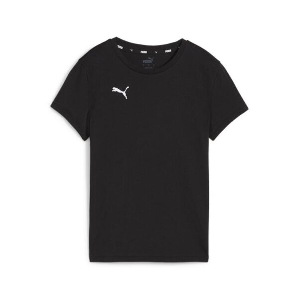 puma teamgoal casuals tee wmn 658617 puma black puma white gr m