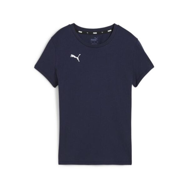 puma teamgoal casuals tee wmn 658617 puma navy puma white gr m