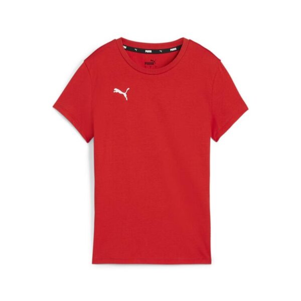 puma teamgoal casuals tee wmn 658617 puma red puma white gr