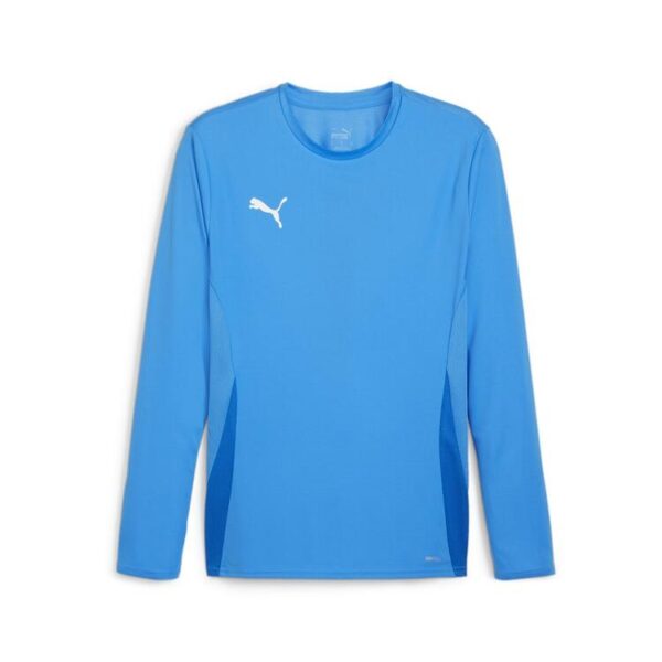 puma teamgoal ls jersey 705750 electric blue lemonade puma white puma team royal gr