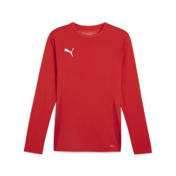 puma teamgoal ls jersey 705750 puma red puma white fast red gr