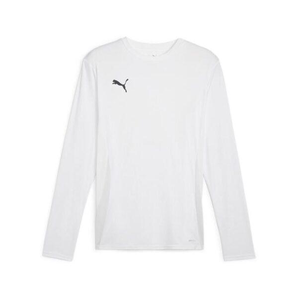 puma teamgoal ls jersey 705750 puma white puma black feather gray gr l