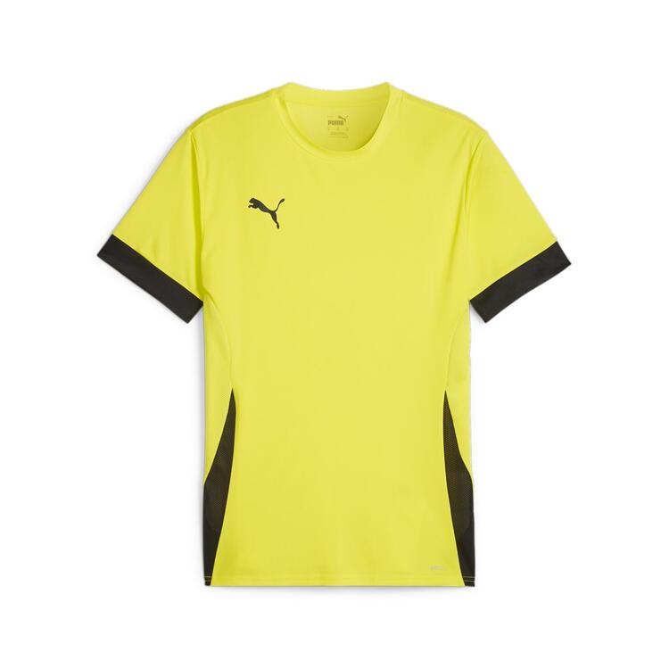 puma teamgoal matchday jersey 705747 fluro yellow pes puma black puma black gr l