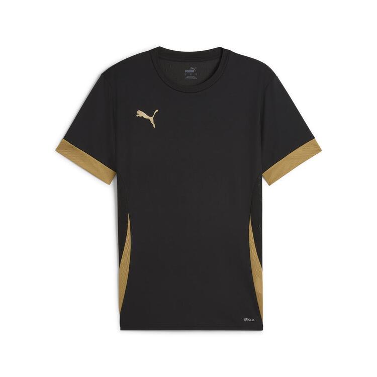 puma teamgoal matchday jersey 705747 puma black puma gold matte gold gr l