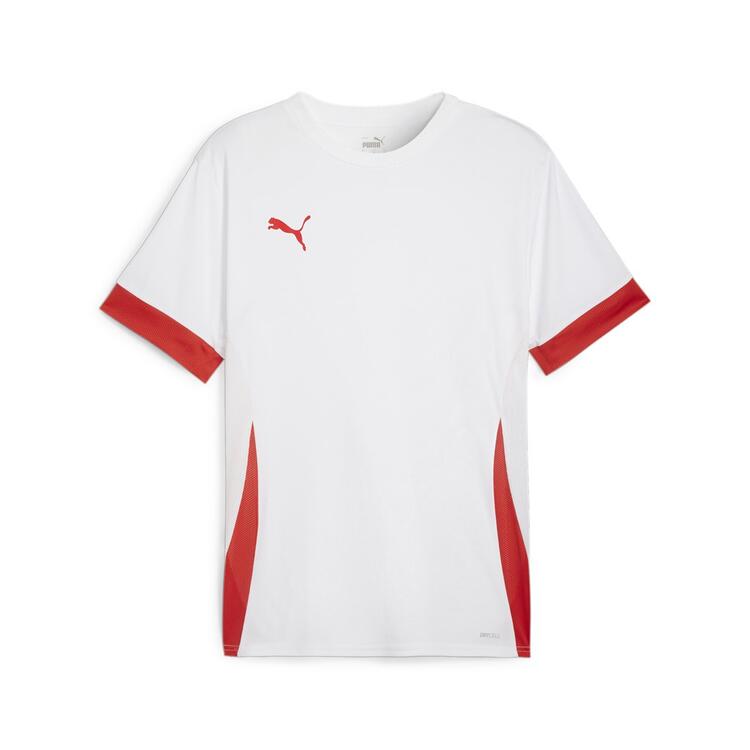 puma teamgoal matchday jersey 705747 puma white puma red puma red gr l