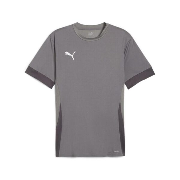 puma teamgoal matchday jersey jr 705748 cast iron puma white shadow gray gr 116