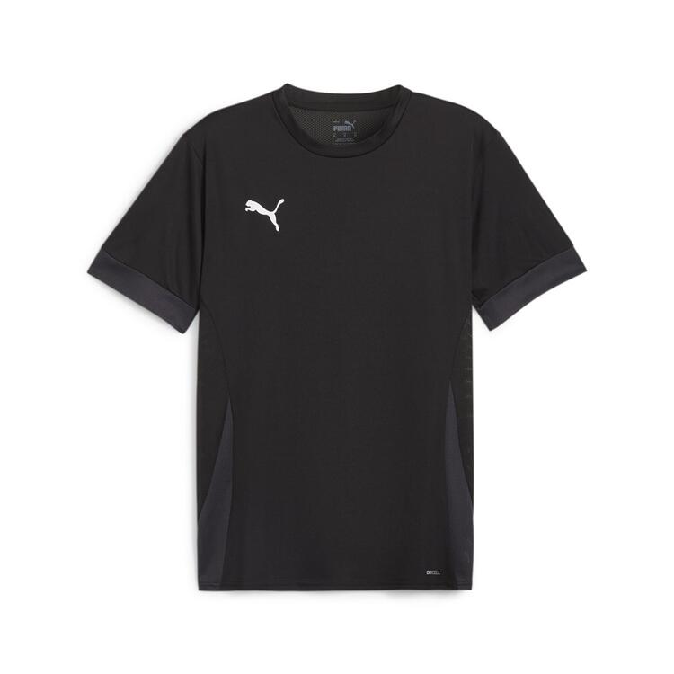 puma teamgoal matchday jersey jr 705748 puma black puma white flat dark gray gr 140