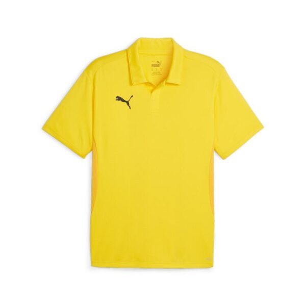 puma teamgoal polo 658771 faster yellow puma black sport yellow gr l