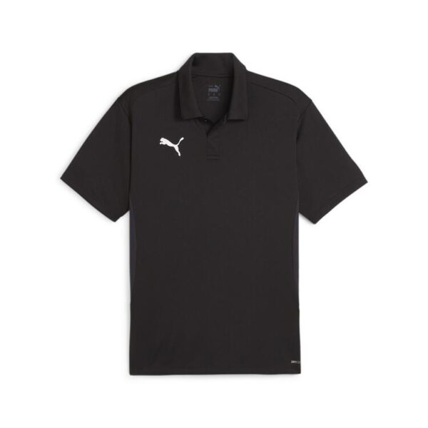 puma teamgoal polo 658771 puma black puma white flat dark gray gr m