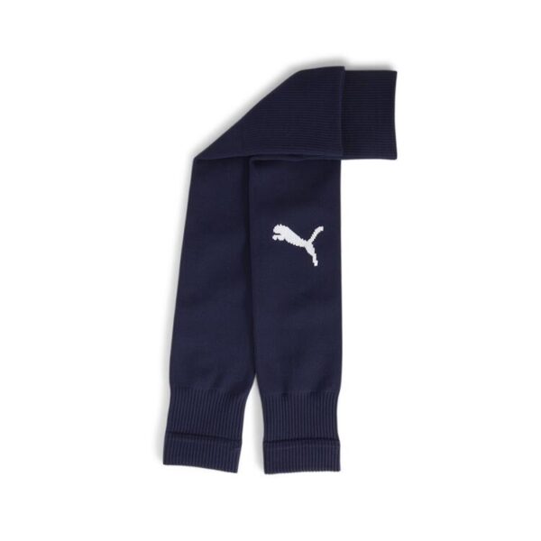 puma teamgoal sleeve sock 706028 puma navy puma white gr 2